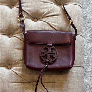 Tory Burch Dark Burgundy Crossbody Bag